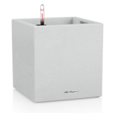 Canto Stone, doniczka z nawadnianiem, biały kwarc