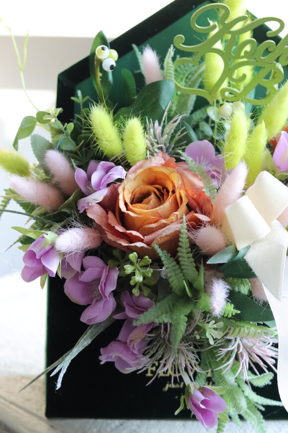 Koloris, koperta flowerbox z suszem