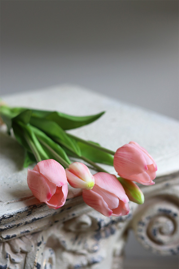 bukiet tulipanów silikonowych
