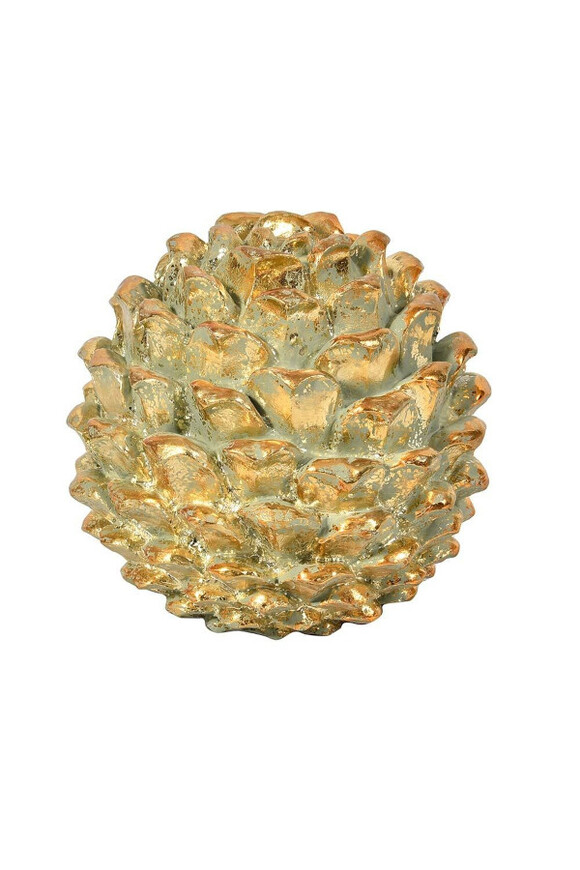 Gold Line 2, szyszka figurka świąteczna