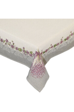 Lawenda, obrus gobelinowy, 180x140cm