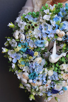 atrakcyjny kwiatowy wianek, Gołębica