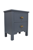 Dragonfly, komoda z dwiema szufladami, szara