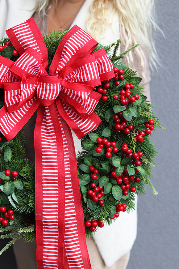 Mediolano XMAS, świąteczny wianek dekoracyjny