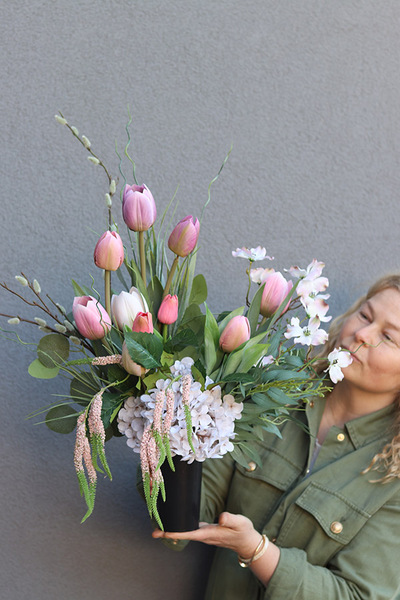 Tulippo Pink, wiosenny bukiet do wazonu