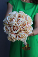 flowerbox z różami, Nature Roses Cafe