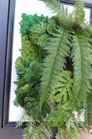 Lisbon Forest Sukulenty, czarna jednostronna rama