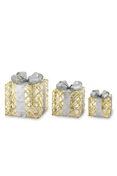 Christmas Gift świąteczne prezenty dekoracja LED	