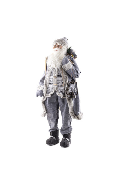 Santa, bożonarodzeniowa figurka miękki stojący Mikołaj
