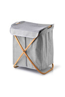 Bamboo Laundry X, kosz na bieliznę z klapą