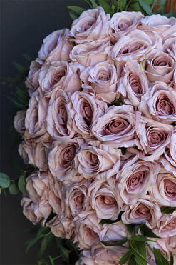 Serce w Zadumie, wiązanka nagrobna, dł.