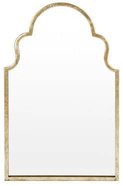 Merieno, stylowe lustro w złotej ramie, wym.102x63cm