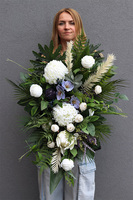 Nelema White 2, komplet dekoracji nagrobnych