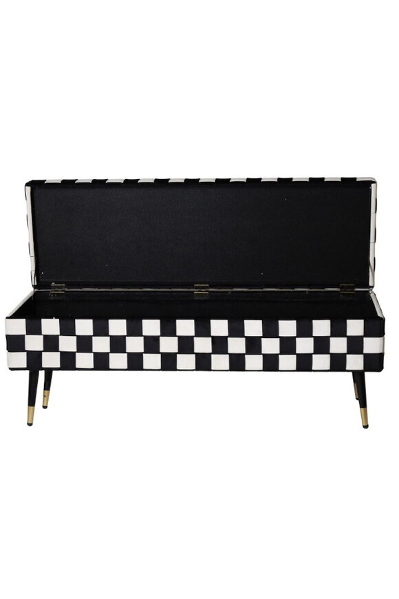 Chessmaster, pikowana ława z pojemnikiem