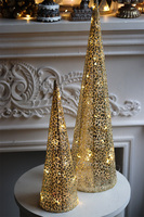 Silver Glamm, figurka choinka	