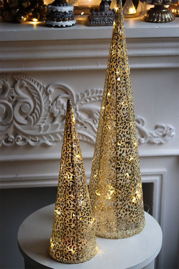 Silver Glamm, figurka choinka	