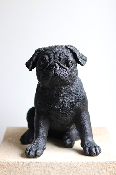 Dog in the Fog, figurka pies mops