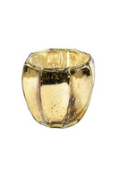 Barok Old 2B lampion złoty szklany