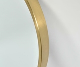 Modern 3, postarzane lustro okrągłe