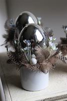 stroik wielkanocny, Kruszyna 2 Srebrne Jajko