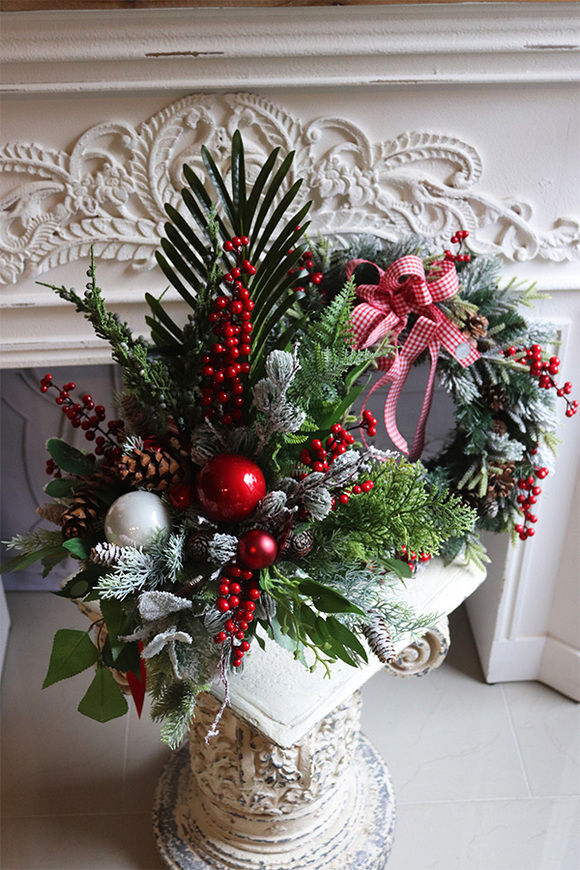 Angelo Winter Time, bukiet nagrobny we wkładzie