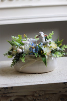 bajkowy stroik wielkanocny, Baranek 2