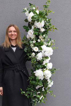 Biała Dama Big, dekoracyjna girlanda, dł.1,5m