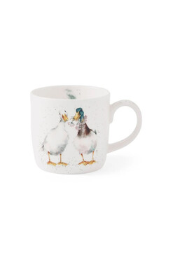 Happy Pets, porcelanowy kubek, zakochane kaczki, poj.310ml