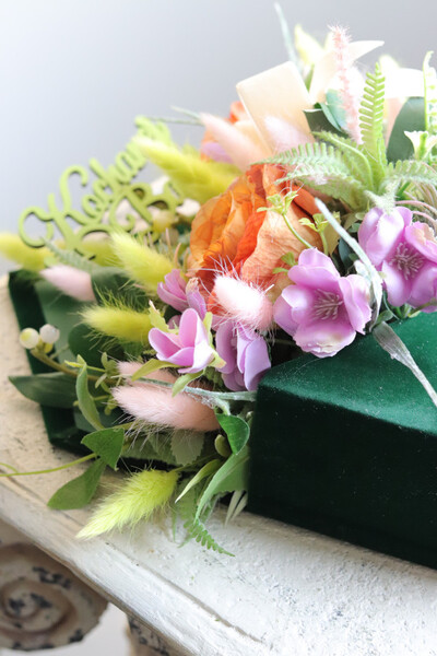 Koloris, koperta flowerbox z suszem