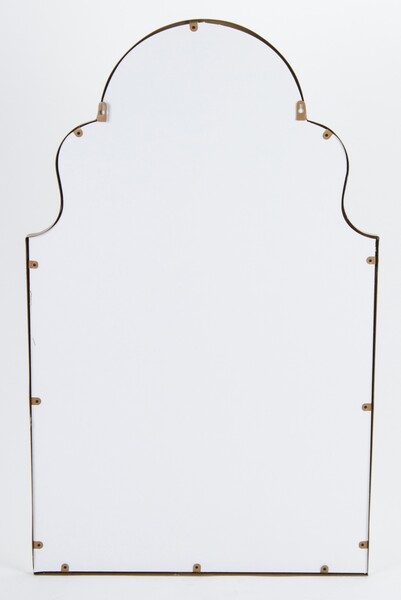 Merieno, stylowe lustro w złotej ramie, wym.102x63cm 