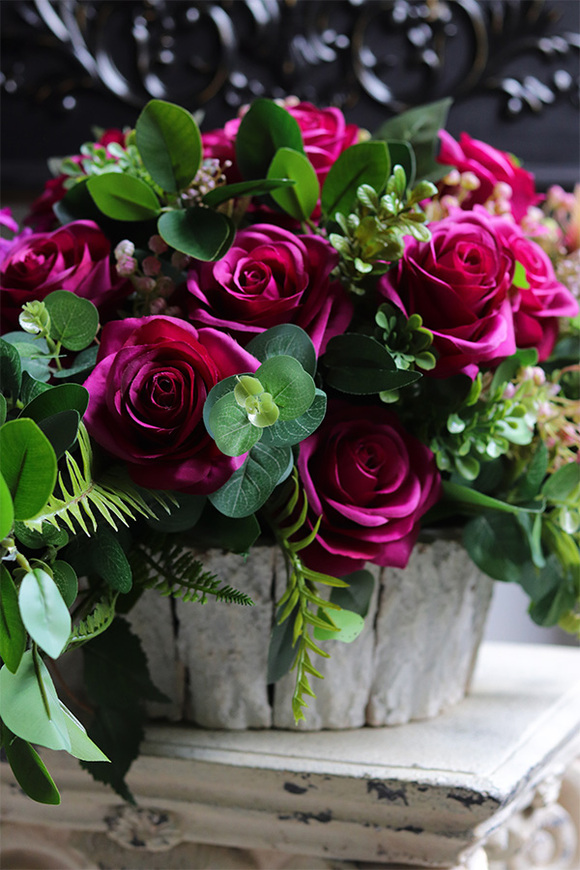 Dark Pink, komplet dekoracji nagrobnych