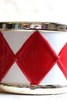 Xmas, ceramiczna figurka świąteczna bębenek