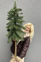 Christmas Pines dekoracyjna choinka sztuczna w jucie