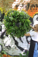 Green City, zielony wianek dekoracyjny