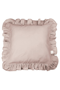Margaret, poduszka dekoracyjna, pudrowy róż, 45x45cm