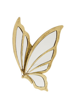 Butterfly Mirror, dekoracja ścienna motyl, wym.36.5x25.5x3cm