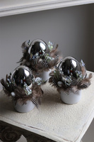 stroik wielkanocny, Kruszyna 2 Srebrne Jajko