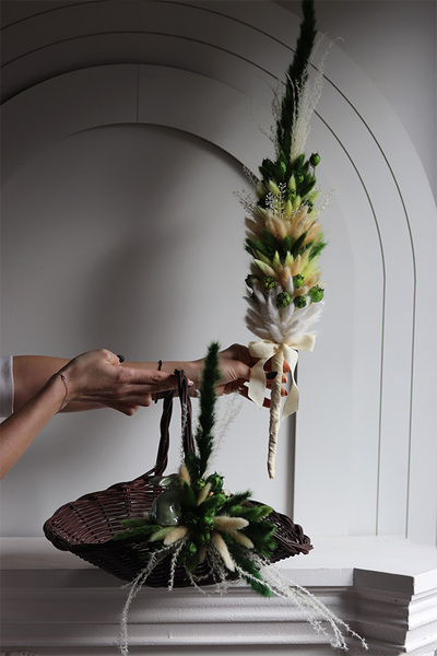 Folklore, palma wielkanocna z suszu