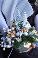 Luna Winter Bosco, świąteczny stroik