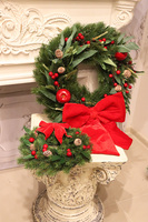 Christmas Exclusive Papillon, świąteczny wianek na drzwi