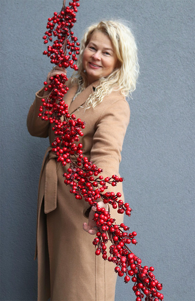 Czerwone Korale, girlanda z owoców