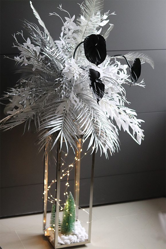 Kraina Lodu, zimowa dekoracja na stojaku