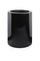 Fiberglass donica walec Black