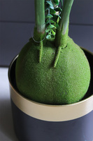 Monstera Neliuta Gold, sztuczna roślina w donicy