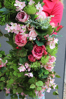 bardzo duży wianek sufitowy, Vollea, śr.125cm 