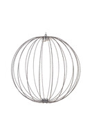 Christmas Light, świąteczna wisząca kula LED, srebrna