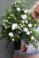 Zielona Magia, bukiet nagrobny we wkładzie