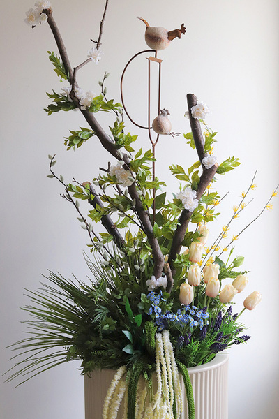 Spring Design, podłogowa dekoracja kwiatowa