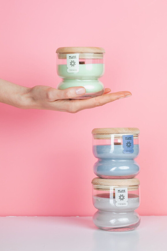 Wild Field Chamomile, sojowa świeca zapachowa w szkle	