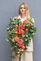 Morellato, wiązanka nagrobna w kształcie serca